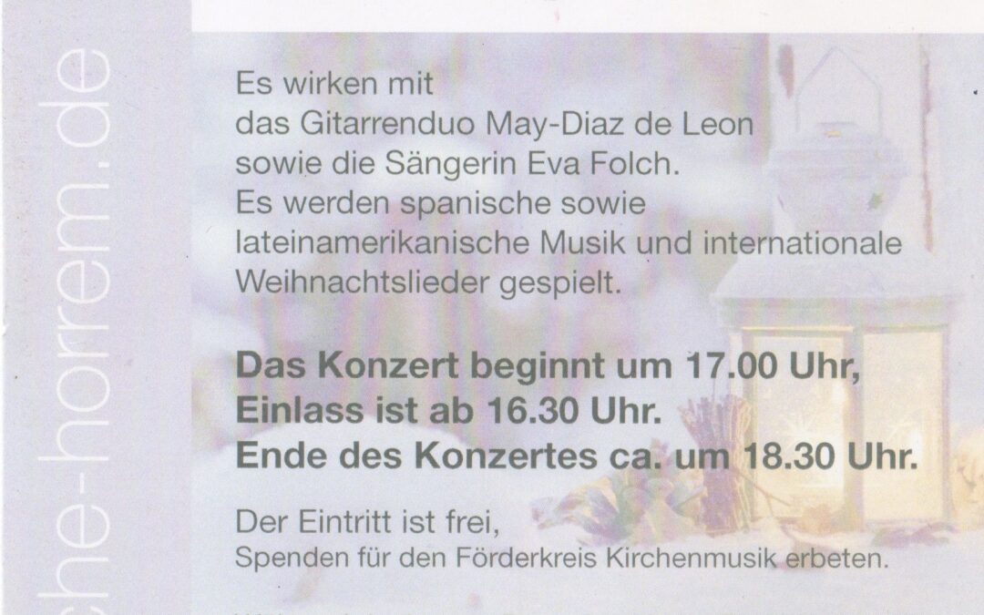 Adventskonzert in Horrem